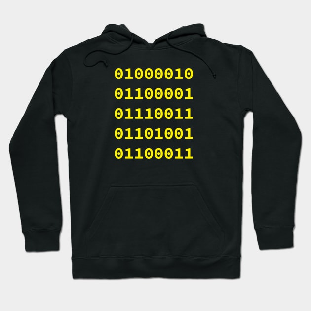 BINARY ESSENTIALS: BASIC Hoodie by encip